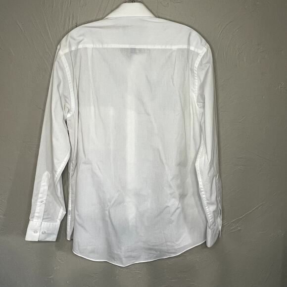 Pierre Cardin Long Sleeve Button Down Dress Shirt Size Medium - Picture 2 of 7